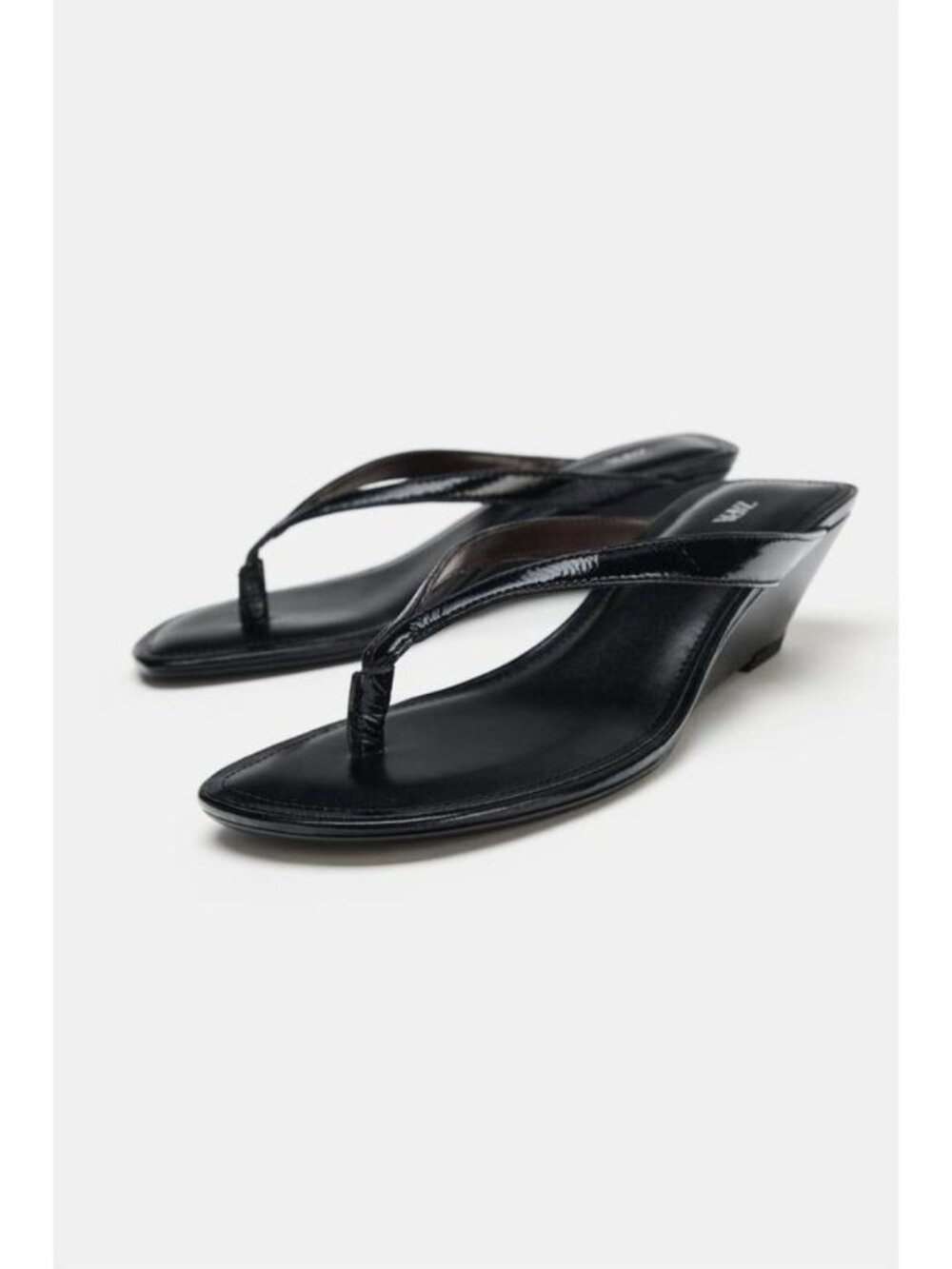 ZARA LEATHER WEDGE SANDALS 1317/810/800